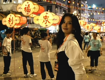 홍콩 관광청 중추절 화룡무